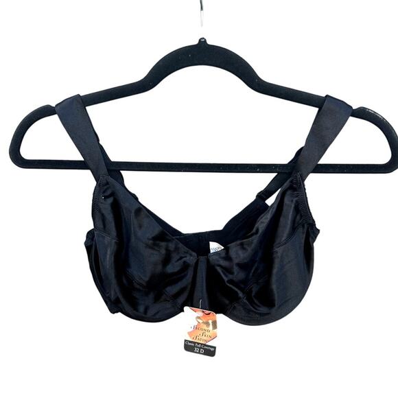 Victoria's Secret | NWT Rare Vtg Second Skin Satin Classic Full Coverage Bra 32D - Picture 1 of 8
